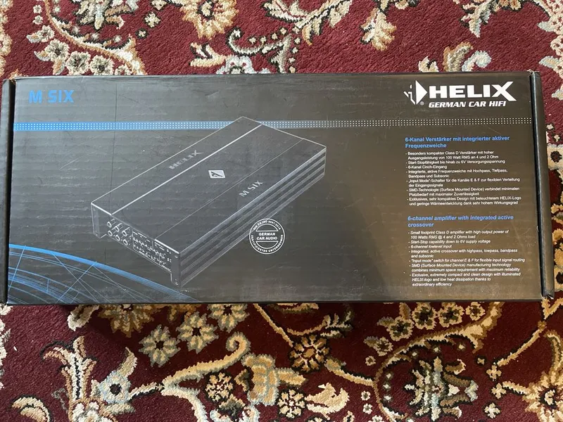 6-канальный усилитель Helix M SIX