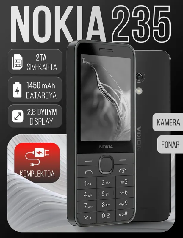 Nokia 235 knopkali telefon 1 Nokia 235 knopkali telefon 1