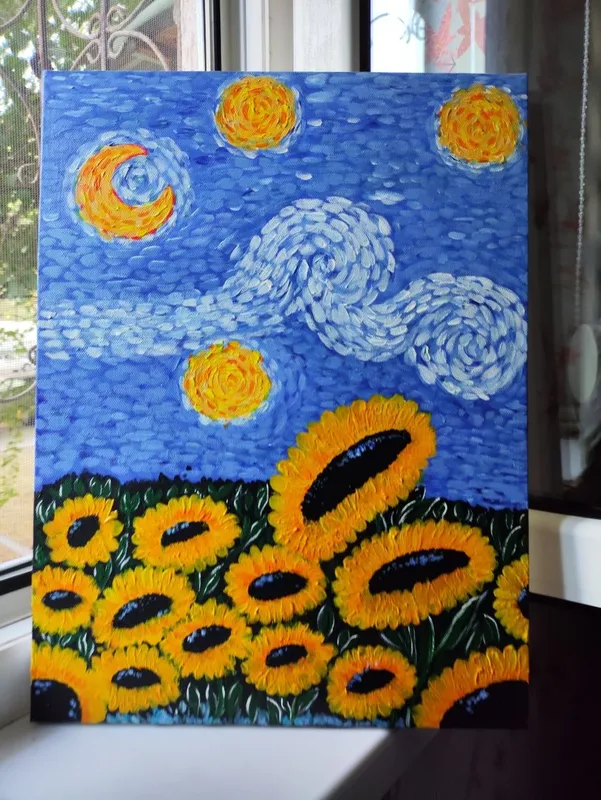 Продам картину 30×40 см. Акрил. 4