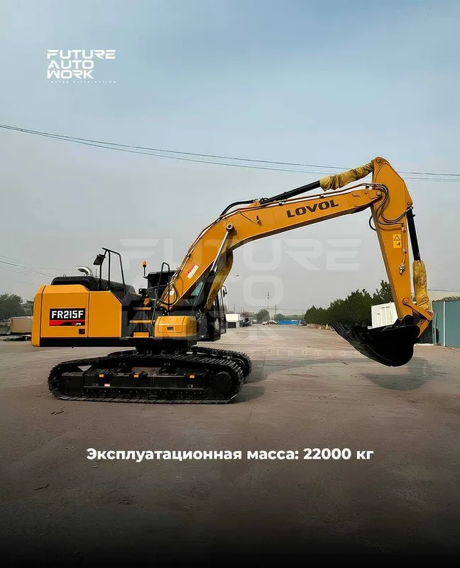 LOVOL FR215F 1.1m³ kovsh Zanjirlik ekskovator 12 OYGA NASIYA SAVDO !!! — фото 6
