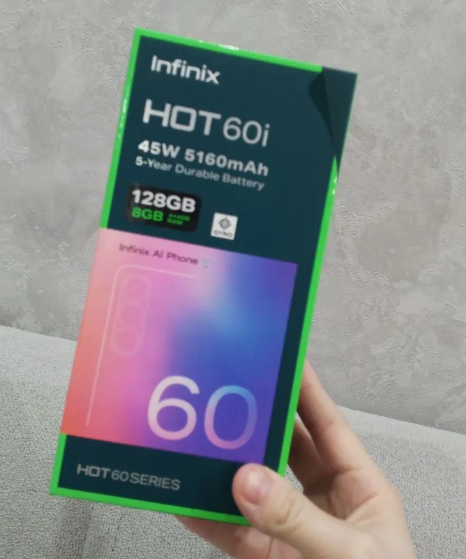 Infinix Hot 60i в идеальном состоянии 2 Infinix Hot 60i в идеальном состоянии 2