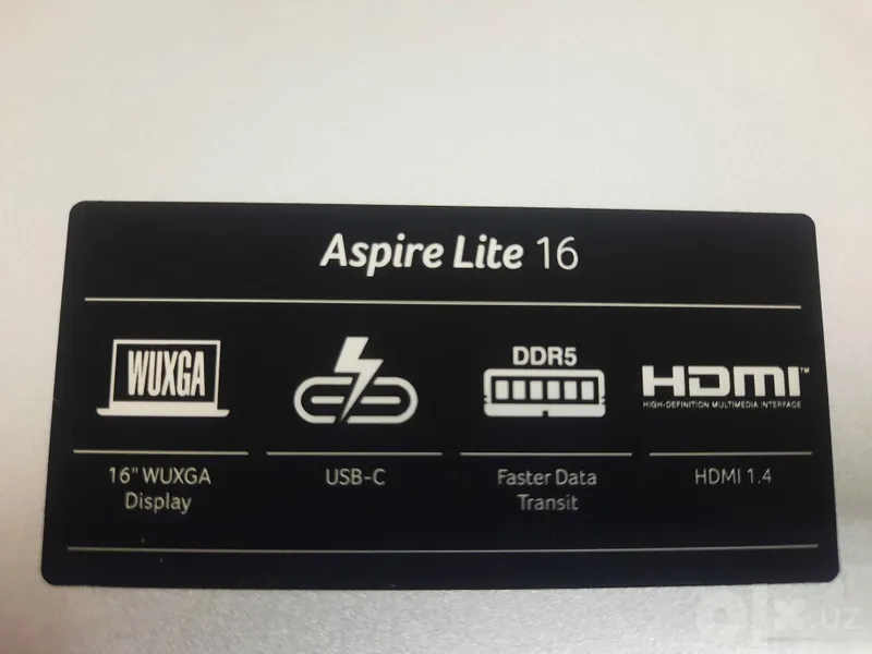 Noutbook Acer Aspire Lite 16 (AL16-52P) i5-1334U / 8GB / 512GB SSD — 5 Noutbook Acer Aspire Lite 16 (AL16-52P) i5-1334U / 8GB / 512GB SSD — 5