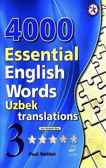 4000 Essential English Words (rangli, o'zbekcha tarjimasi bilan) Pau 3 4000 Essential English Words (rangli, o'zbekcha tarjimasi bilan) Pau 3