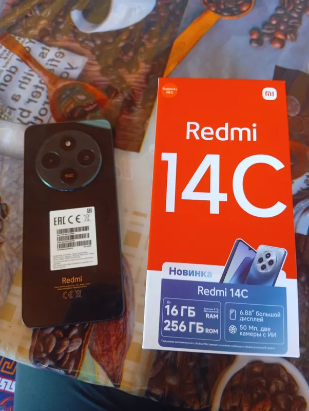 Redmi 14c telefon yarim yil ishlatilgan