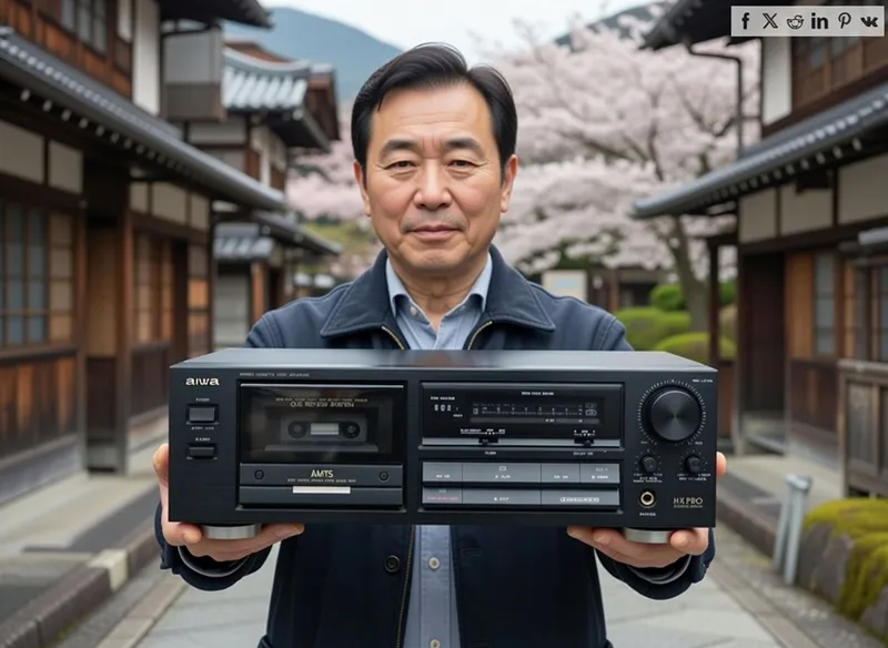 Профессиональная кассетная дека Aiwa AD-F410 — фото 3