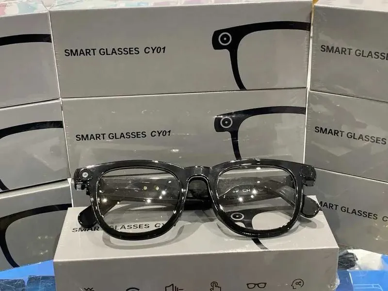 Умные очки Smart Glasses CY01 с Bluetooth, съемными линзами и камерой — фото 1 Умные очки Smart Glasses CY01 с Bluetooth, съемными линзами и камерой — фото 1