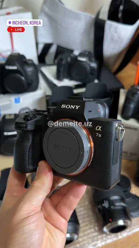 Sony A7 M III body: Probeg: 900 dona bor yog’i! — фото 1