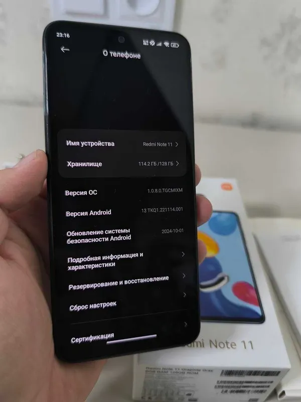 Redmi note11 6/128GB ikkita simkarta ketadi kamera 50MP srochno sotila — фото 3