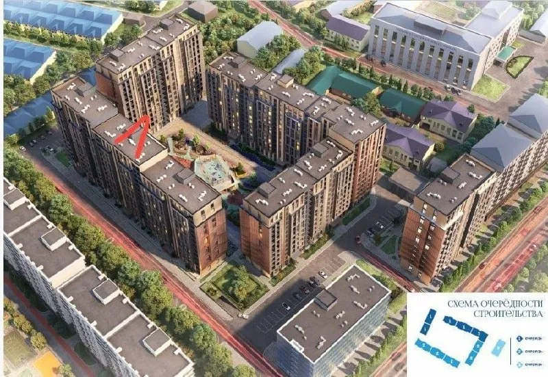 Продаётся 4-комнатная квартира в ЖК Regnum Plaza (новостройка, White Box) 1