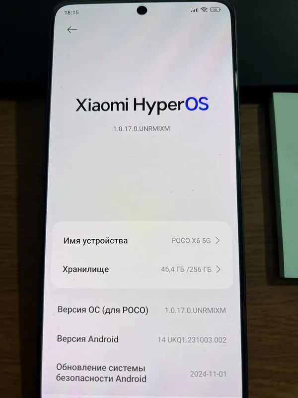 Poco X6 5G 12/256Gb new 3