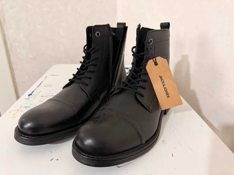 новый ботинок Jack & Jones (оригинал), made in Portugal