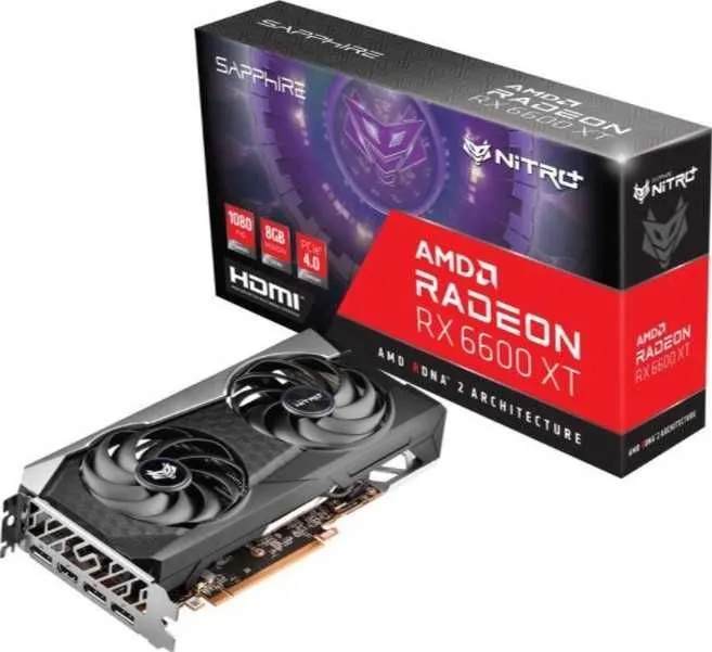 Sapphire NITRO+ Radeon RX 6600 XT 8GB Отличное состояние /Без ремонтов