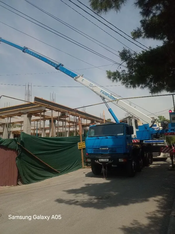 Avtokran xizmati 32 tonna Автокран хизмати 16-32 3