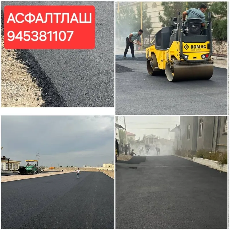 Asfalt Асфальтлашда 6
