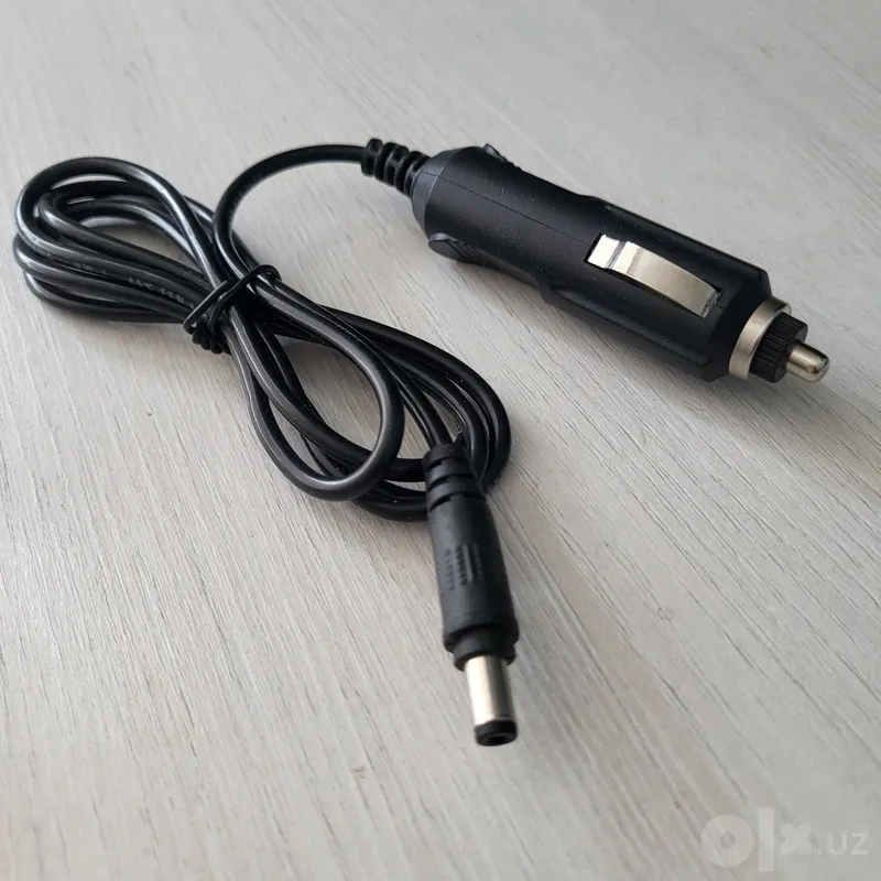 Кабель питания от прикуривателя 12V (штекер DC 5.5х2.1 мм) Кабель питания от прикуривателя 12V (штекер DC 5.5х2.1 мм)