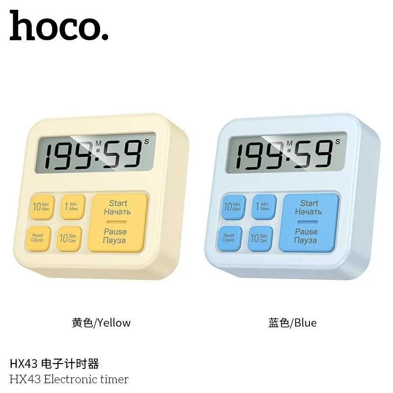 Hoco HX43 Мини-портативный электронный таймер двумя режимами работы Hoco HX43 Мини-портативный электронный таймер двумя режимами работы