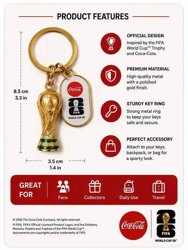 Fifa World Cup Keychain — фото 1