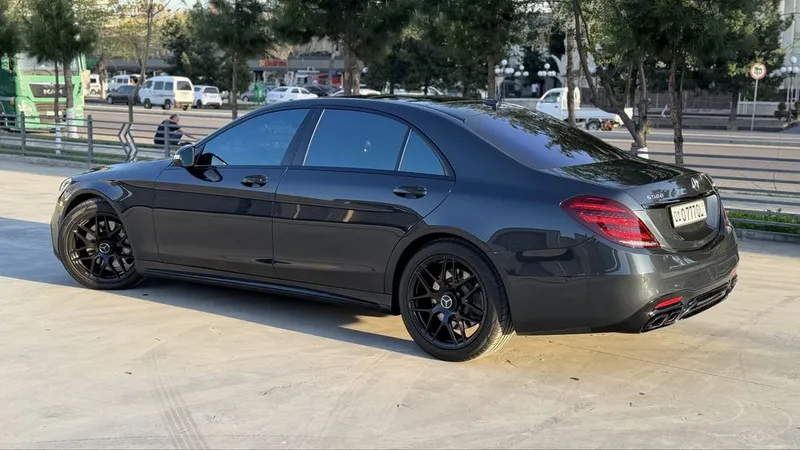 Mercedes-Benz w222 s500 4matic avtomobilida transfer xizmatlari ! — фото 1