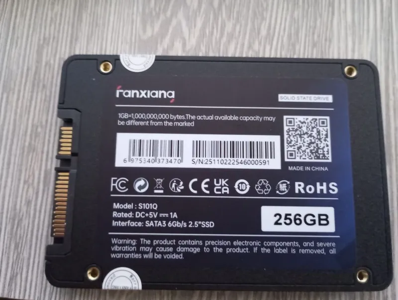 S101 SSD, 256 GB, model: S101Q — фото 1