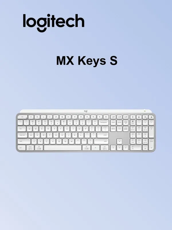 Клавиатура Logitech mx keys s black/white — фото 4 Клавиатура Logitech mx keys s black/white — фото 4