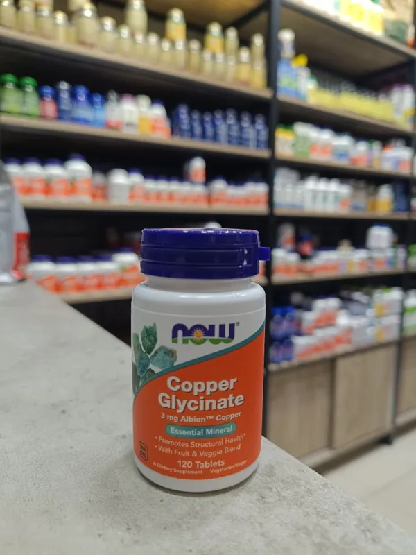 Now copper glycinate 3 mg 120 tablets Now copper glycinate 3 mg 120 tablets