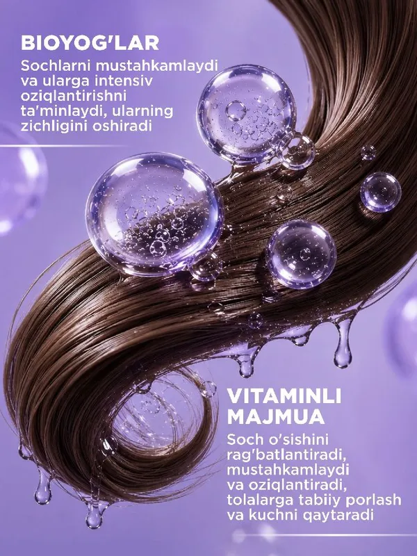 «Qalinlik va o‘sish» Botanica shampuni 7 «Qalinlik va o‘sish» Botanica shampuni 7