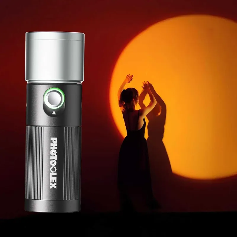 PHOTOOLEX Led RGB Spotlight — Фонарь Flashlight — фото 2