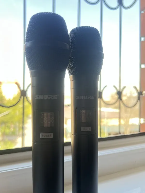 Shure simsiz mikrofonlar to'plami (Ideal holatda) — фото 3