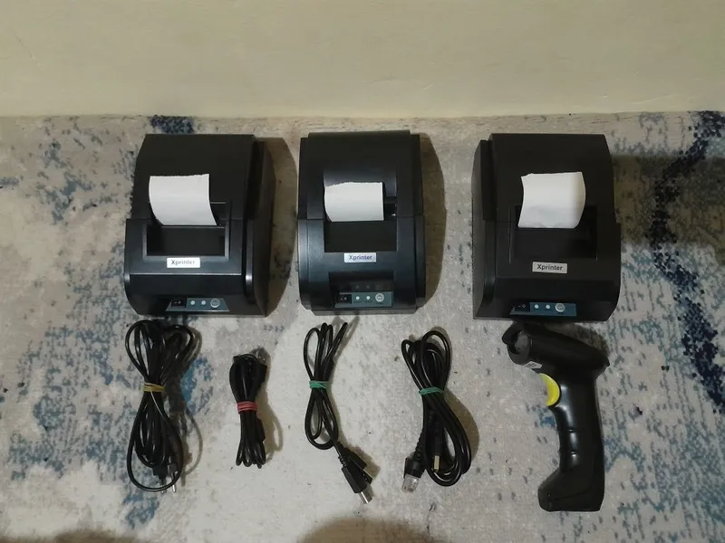 Printer check va scanner pistalet sotiladi