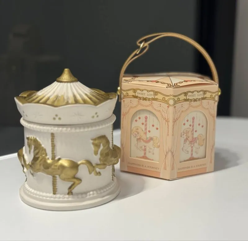 Новогодняя шкатулка карусель 2 Новогодняя шкатулка карусель 2