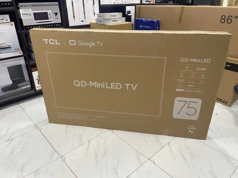 TCL 75 C6K 4K QD-Mini LED 144hz premium pro televizor (birinchi qo‘ldan) 2