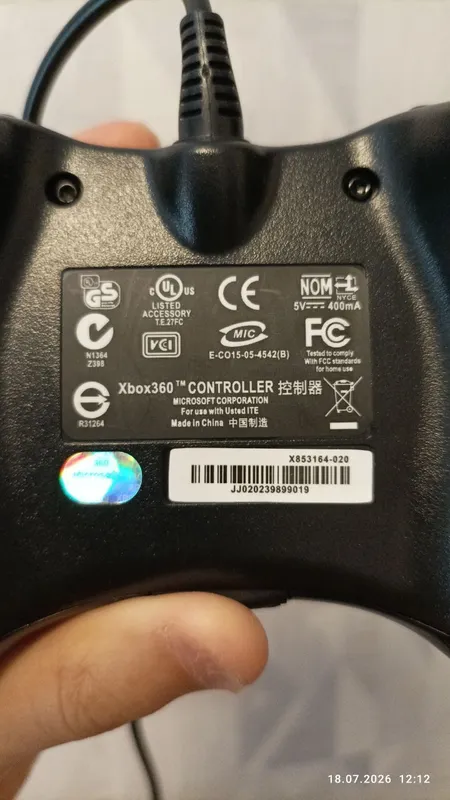 Проводной геймпад Xbox 360 4 Проводной геймпад Xbox 360 4