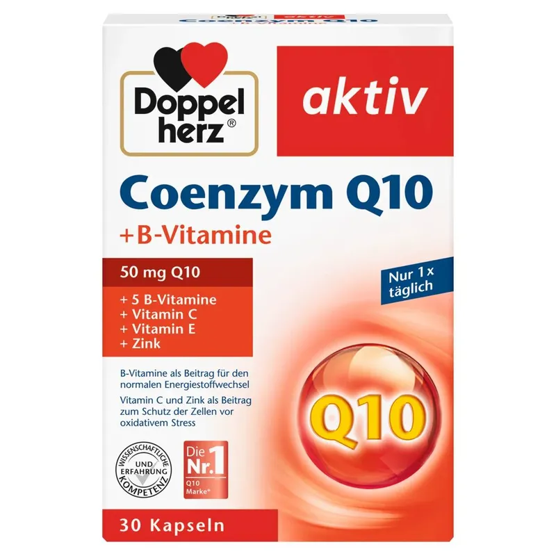 Doppelherz aktiv Coenzym Q10 + B-Vitamine Doppelherz aktiv Coenzym Q10 + B-Vitamine