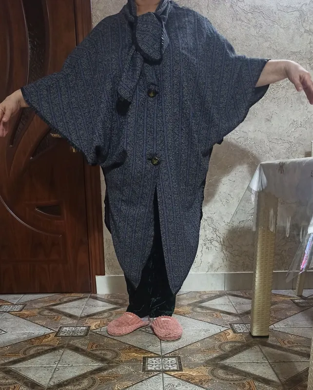 Ajoyib holatdagi bahorgi poncho 2