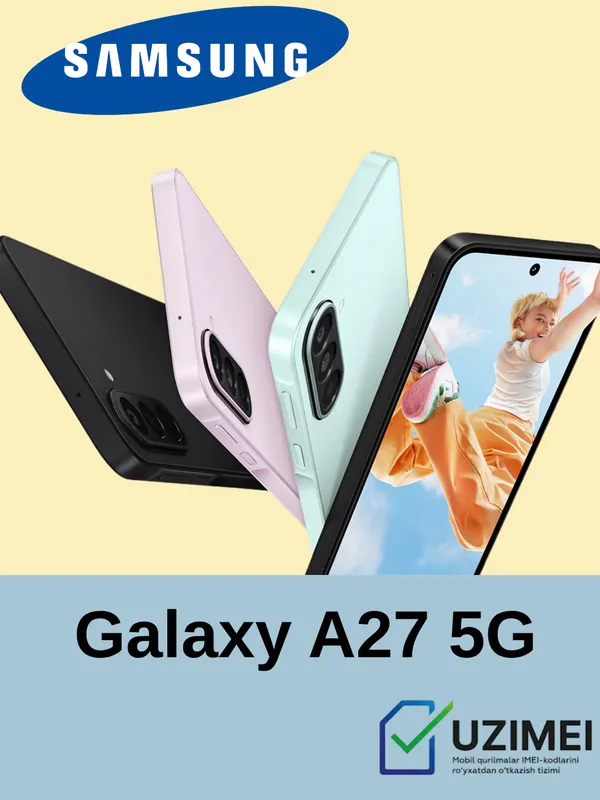 Samsung Galaxy A27 5G 256GB 1 Samsung Galaxy A27 5G 256GB 1