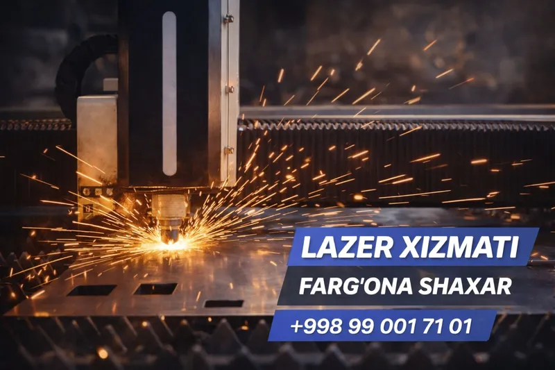 1.5 kW LAZER KESISH XIzmati 4mm gacha temir va nerjaveyka Farg‘ona s — фото 1 1.5 kW LAZER KESISH XIzmati 4mm gacha temir va nerjaveyka Farg‘ona s — фото 1
