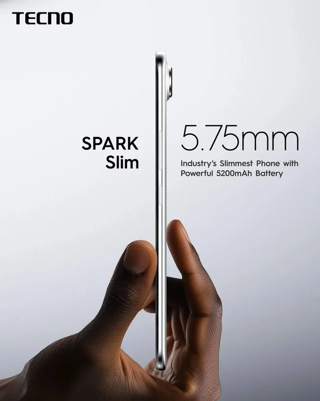 YENGI ! Tecno Spark Slim (8/256Gb) x iPhone Air 7