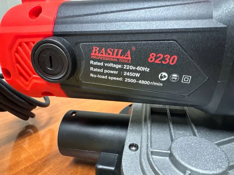 Шлифовальная машина по бетону ручной 3x Basila 2450вт 3