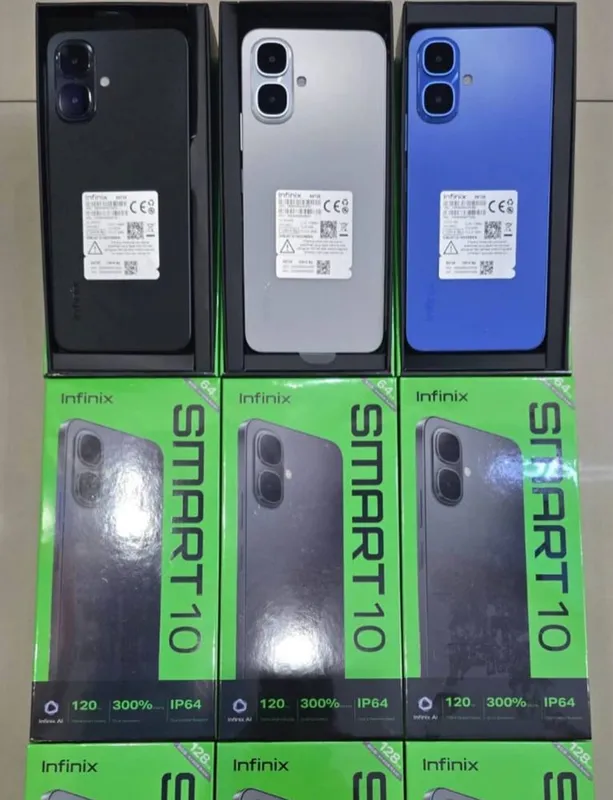 Infinix Smart 10 8/256 8/128 6/64 4/64 GB 2