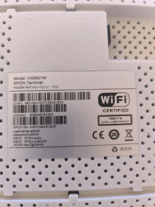 XPON. GPON. ONU. Модем роутер WI FI 6. Гарантия. 6 месяц. 1Gb. Lan — фото 5