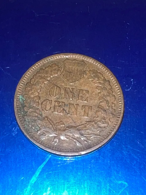 Один цент 1900 г бронза — фото 1