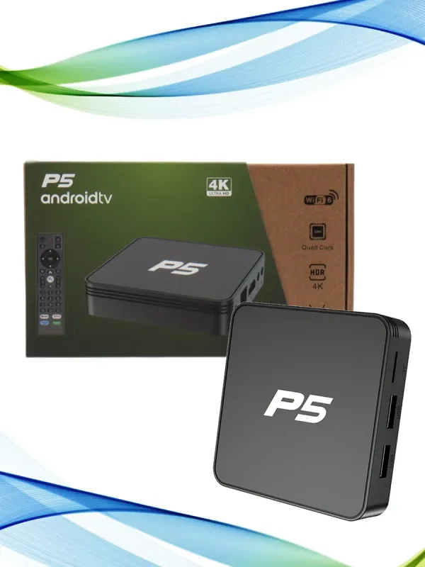 ТВ приставка Androit TV P5 4K 1