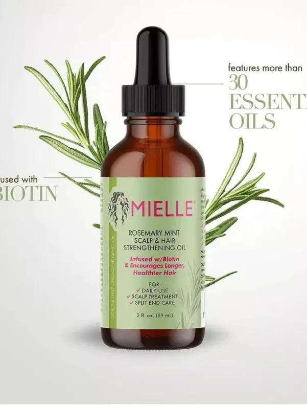 Mielle Rosemary Mint Scalp  Hair Strengthening Oil — фото 2