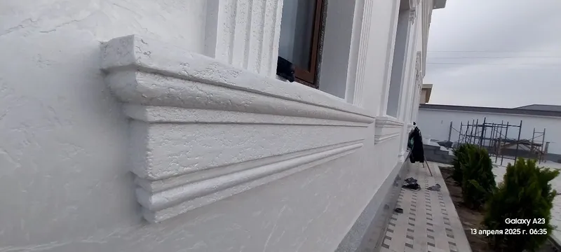 Travertin atachento tunikafon va sokil ishlari — фото 6