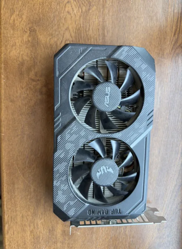 ASUS TUF GTX 1660 TI 6GB идеальное состояние все проверки на месте — фото 1