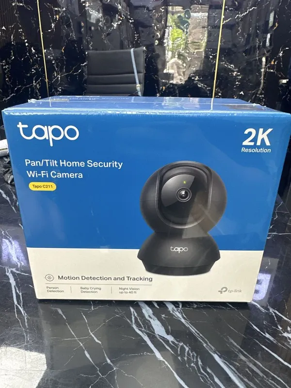 TAPO C211 2K Resolution Pan/Tilt Home Security Wi-fi Camera 3MP 360gra