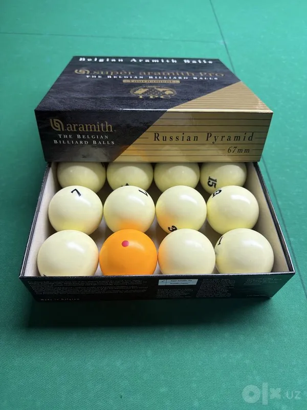 Aramith Super Pro bilyard sharlari, Belgiya 4 Aramith Super Pro bilyard sharlari, Belgiya 4