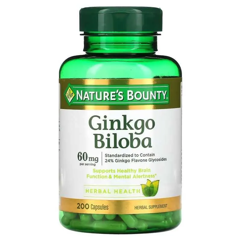 Natures Nature's Bounty Ginkgo Biloba Vitamin C Витами С Гинкго билоба — фото 2