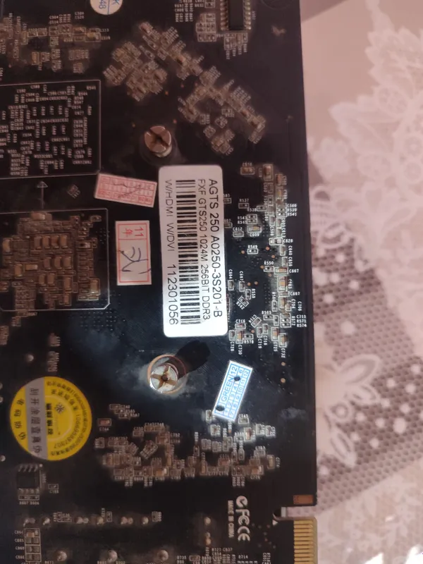 Видеокарта gts 250 1gb ddr3 6 pin 3 Видеокарта gts 250 1gb ddr3 6 pin 3