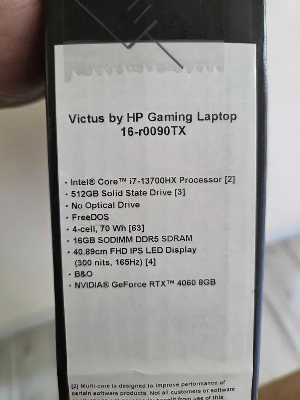 Продам игровой ноутбук HP Victus 16-r0090TX — фото 2